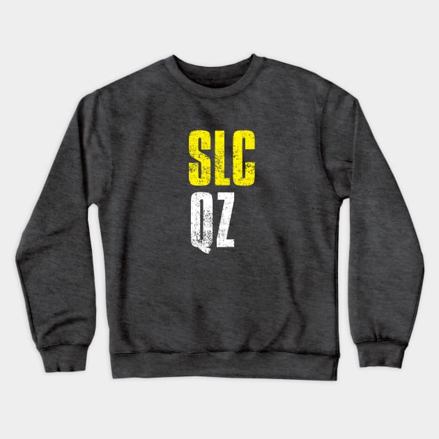 Salt Lake City Quarantine Zone Crewneck Sweatshirt by Poptastic